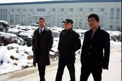 福寿园国际集团组团踏雪来访，，，浙江BC贷赢盛赞