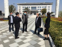 湖州市民政局副局长沈建军来BC贷调研生态葬